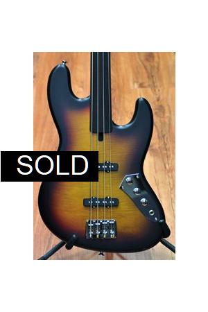 Maruszczyk Elwood 4p Fretless Sunburst Maruszczyk Elwood 4p Fretless Sunburst